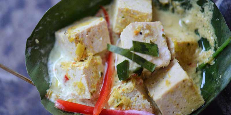 Amok vegetarisch mit Tofu