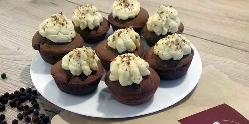 Schoko mini Cupcakes Rezept