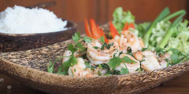 Kammmuscheln Und Garnelen Auf Asiatische Art - Rezepte Suchen