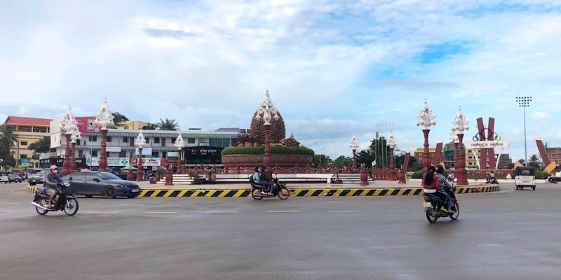 Durian Roundabout Kampot