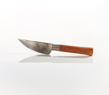 Gemüsemesser - Handgeschmiedetes Kochmesser aus Carbonstahl | Klingenlänge: 12 cm