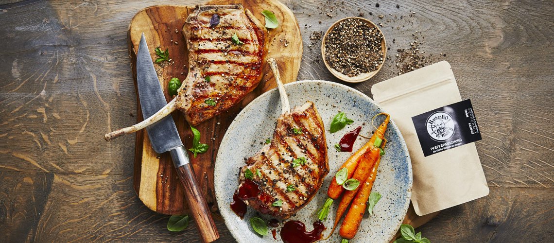grobe Pfeffermischung zum Steak