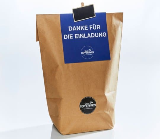 Geschenktüte zur Einladung