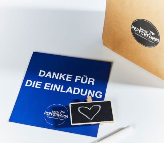 Zubehör für die Geschenktüte mit Kreidetafel