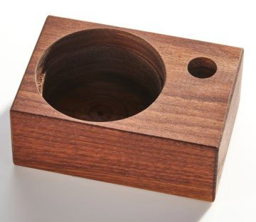Holzblock Aufsteller / Halter für Skeppshult Mörser und Pinsel