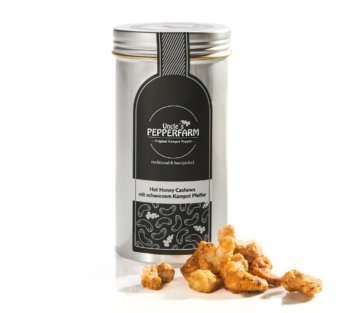 Cashewkerne mit Honigglasur und Kampot Pfeffer