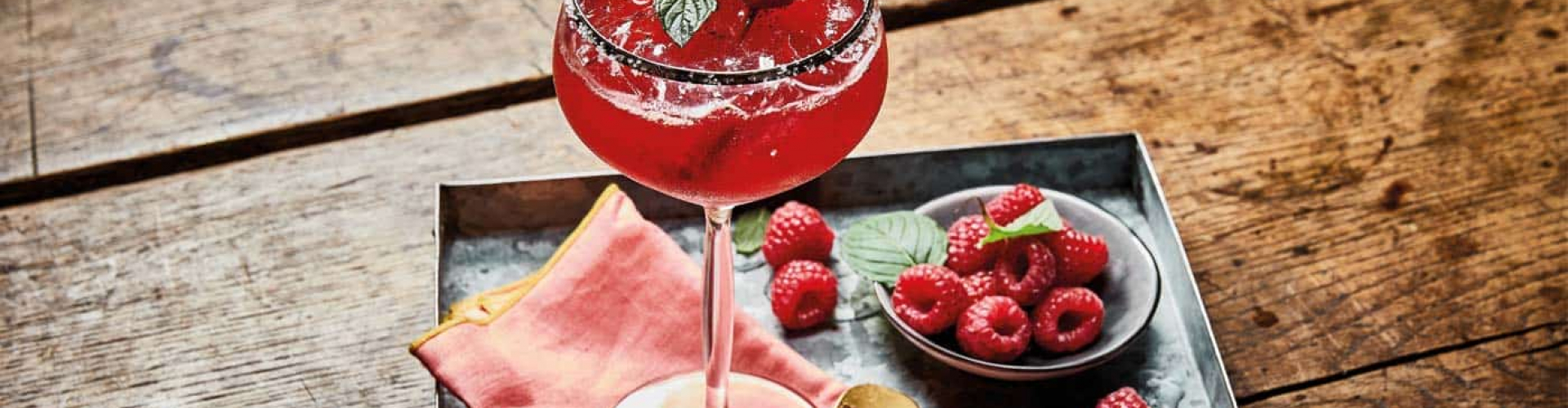 Himbeer Shrub mit Balsamico und Tuk Meric