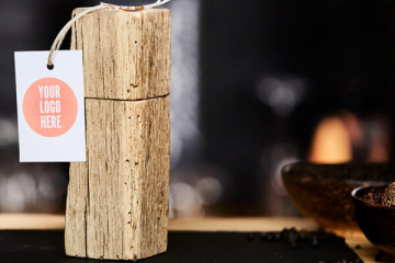 Firmenkunden Werbegeschenk Pfeffermühle