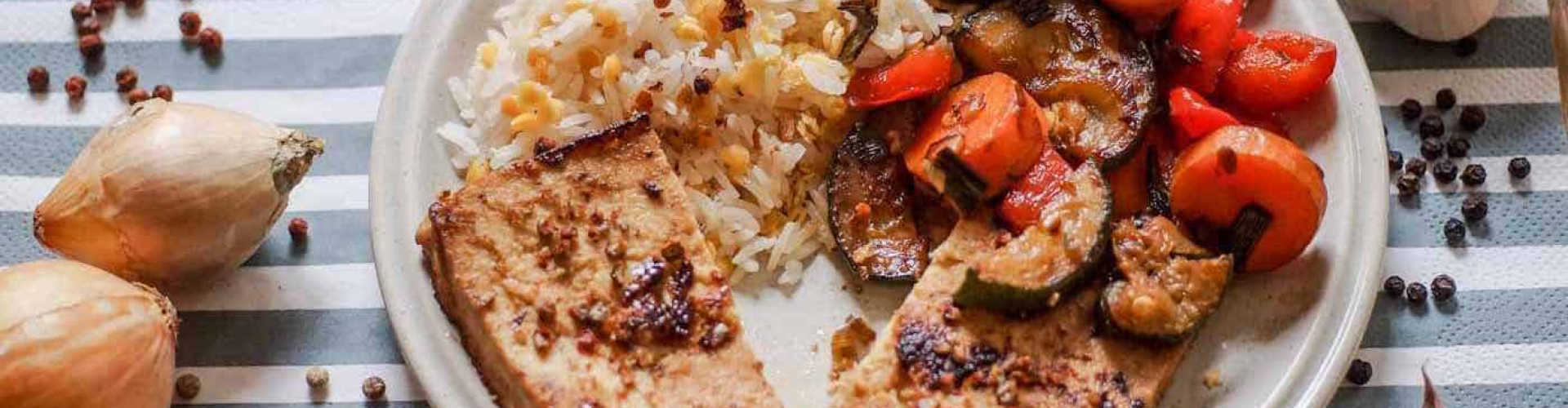 Rezept Reis Linsengemüse und Tofu