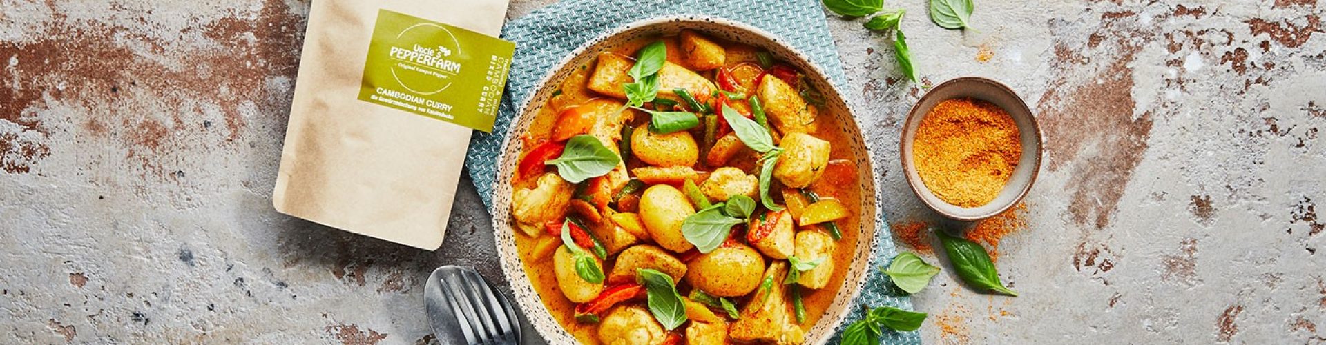 gekochtes Curry aus Kambodscha